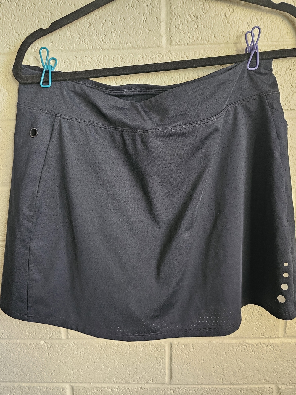 L.L.Bean Women’s Athletic Skort Black Size M Sport Running Golf Tennis
